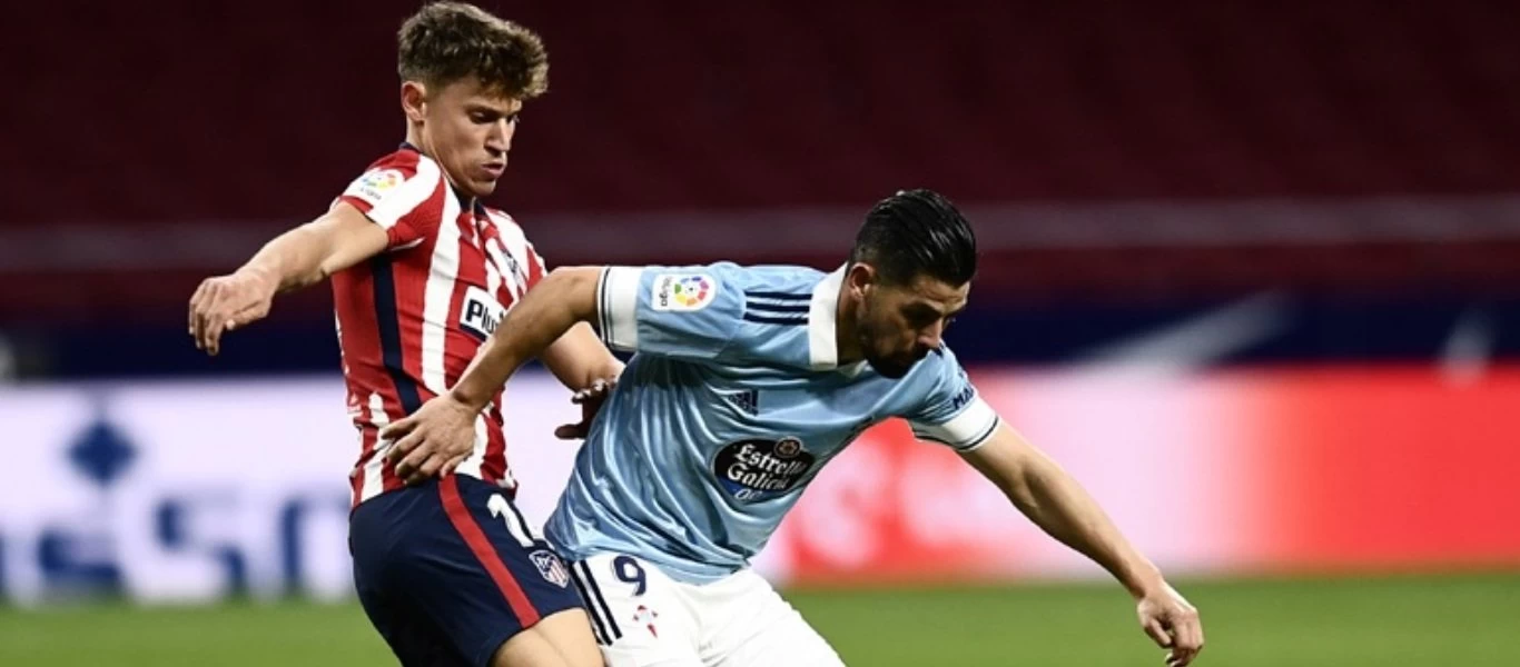 Ατλέτικο Μαδρίτης - Θέλτα 2-2: Γκέλαραν στο τέλος οι πρωτοπόροι